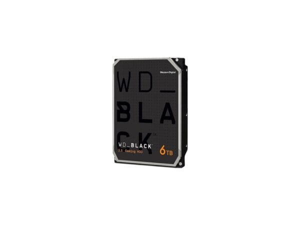 WD_Black 6TB Gaming Performance Internal Hard Drive HDD - 7200 RPM, 128 MB Cache, SATA Gb/s, 3.5" - WD6004FZWX