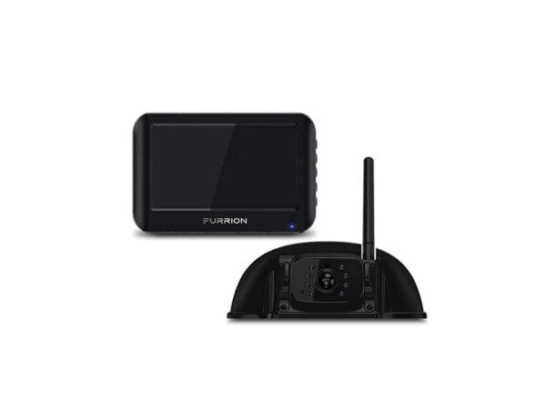 Vision S 43 Inch Wireless RV Backup System with 1 Rear Sharkfin Camera Infrared Night Vision and Wide Viewing Angle FOS43TASF