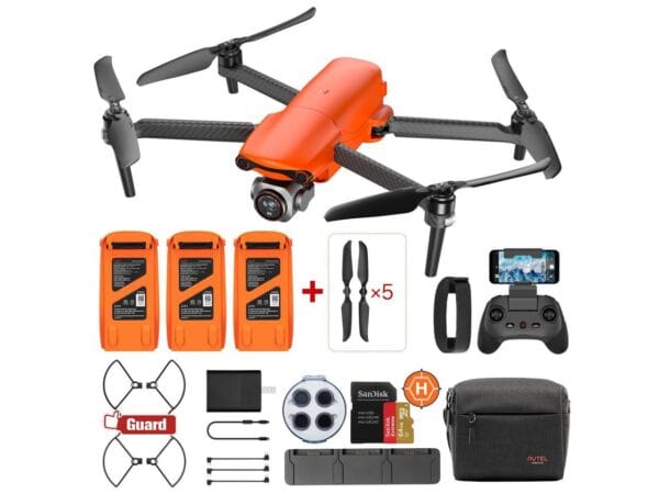 Autel Robotics EVO Lite+ Premium Bundle,6K Drone with 1" CMOS Sensor, 3-Axis Gimbal, Orange